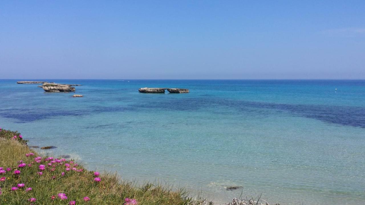 Appartamento casa azzurra San Foca Esterno foto