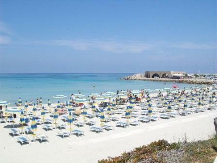 Appartamento casa azzurra San Foca Esterno foto
