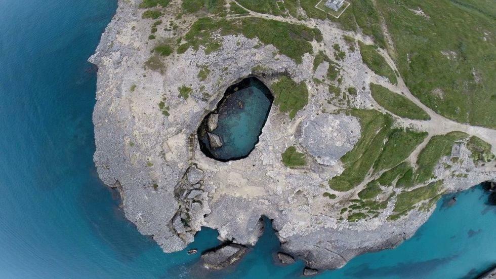 Appartamento casa azzurra San Foca Esterno foto